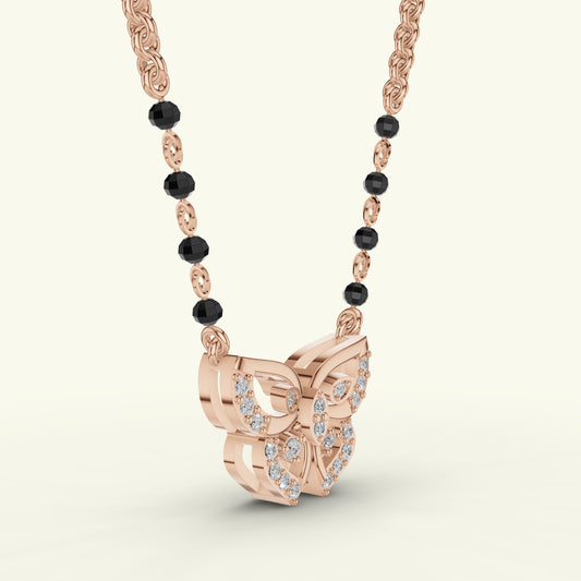 Firefly Icon Crest Diamond Mangalsutra