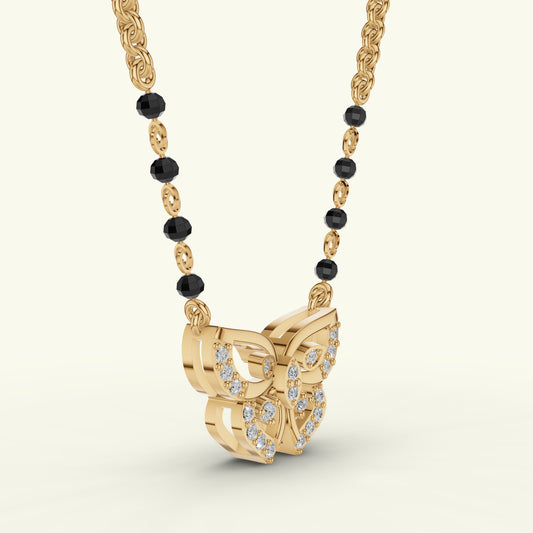 Firefly Icon Crest Diamond Mangalsutra