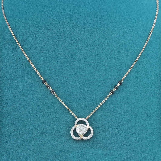 Prisa Trace Diamond Mangalsutra