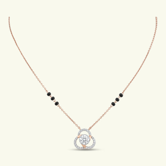 Prisa Trace Diamond Mangalsutra