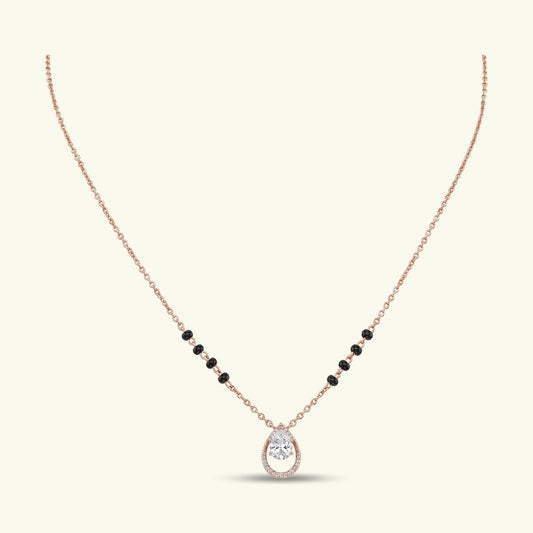 Sharvya Flame Diamond Mangalsutra