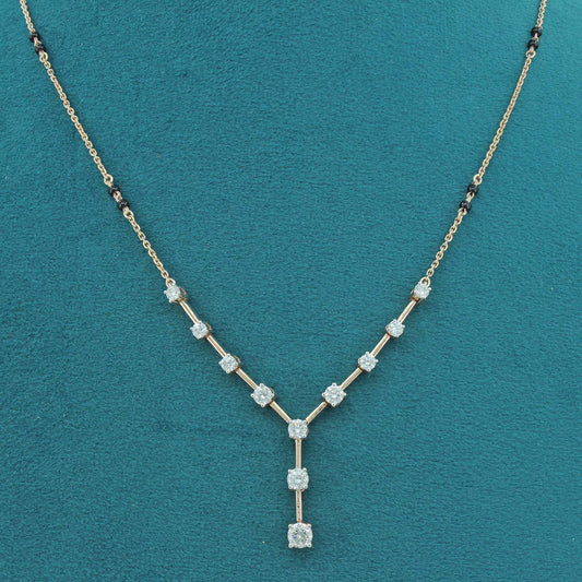 Sairya Rise Diamond Mangalsutra