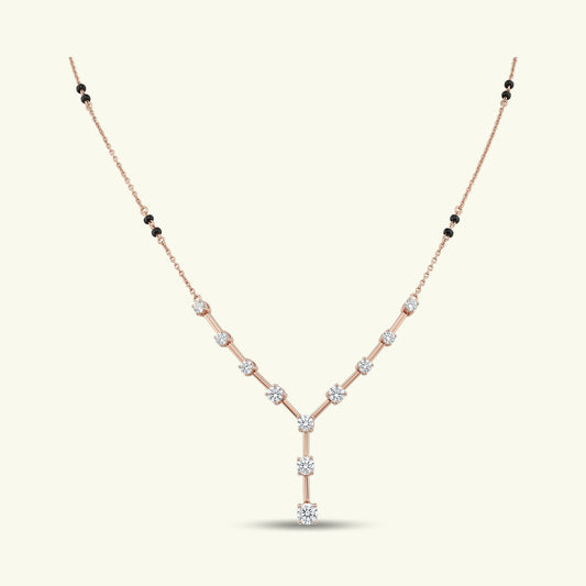 Sairya Rise Diamond Mangalsutra