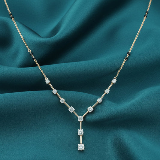 Sairya Rise Diamond Mangalsutra