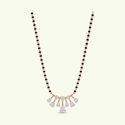 Tyari Curve Diamond Mangalsutra