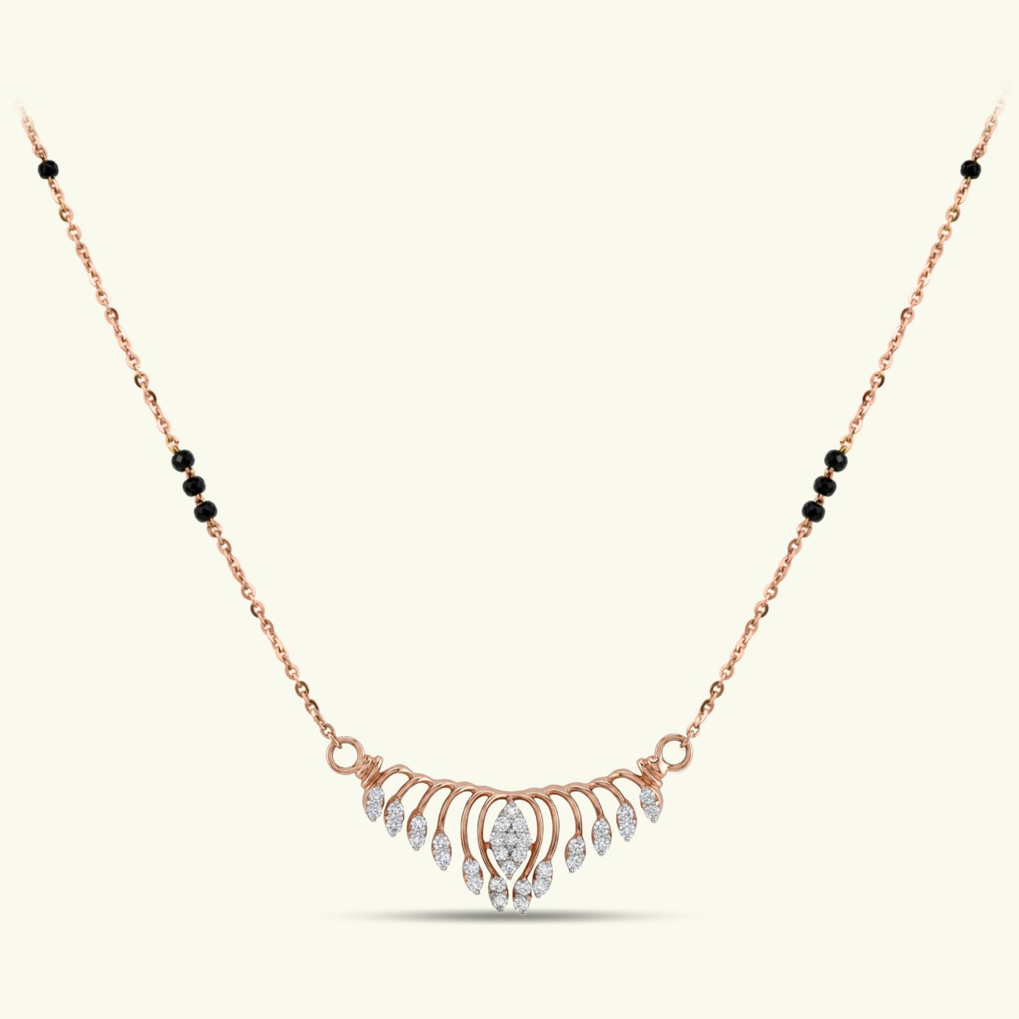 Nayira Diamond Mangalsutra