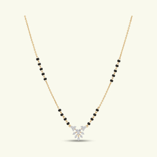 Yuvira Traditional Diamond Mangalsutra