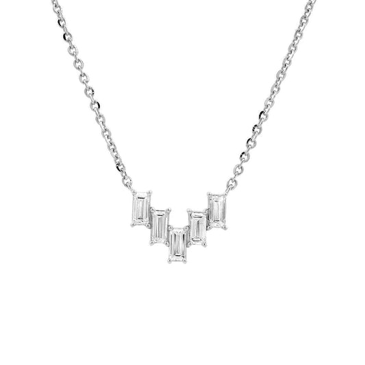 Pranika Five Stone Diamond Mangalsutra