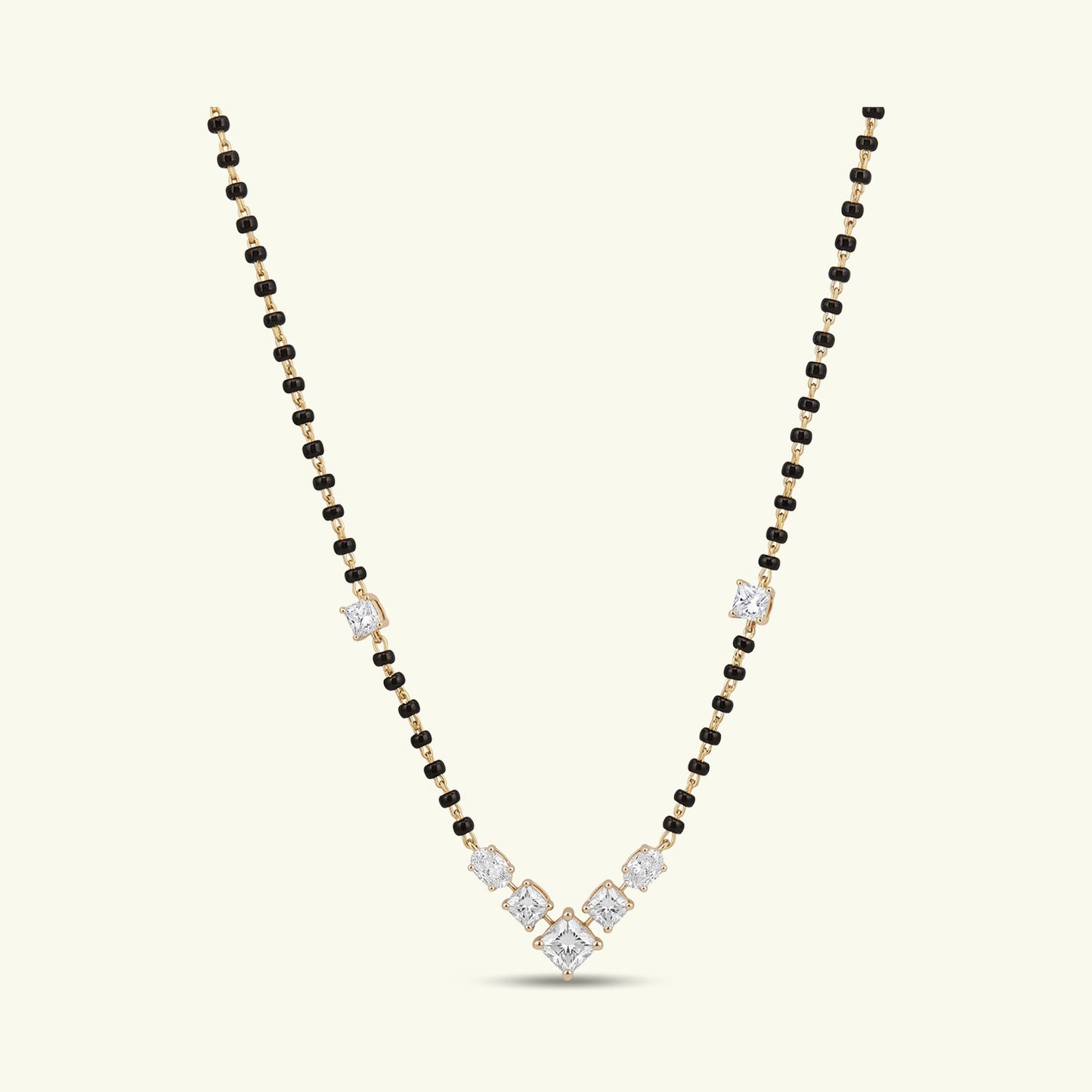 Selene Flow Diamond Mangalsutra