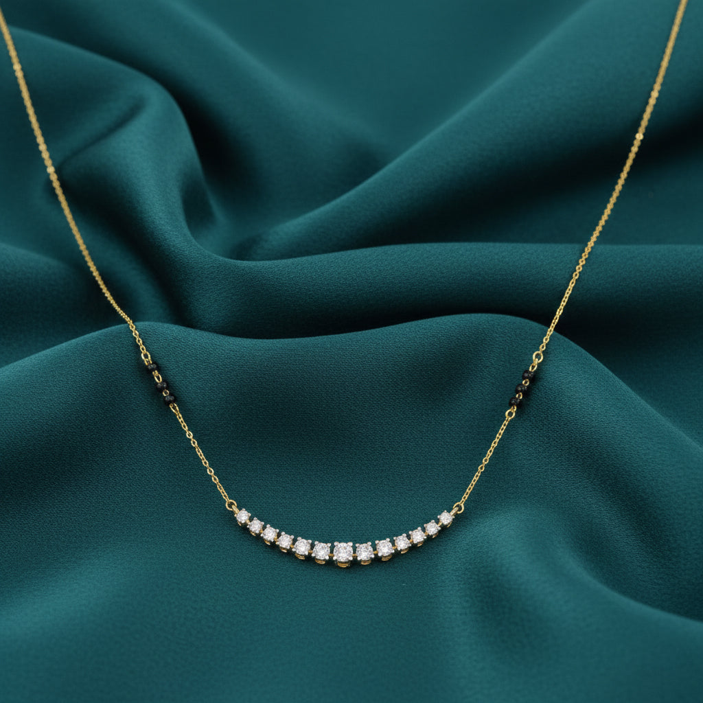 Renaya Bloom Diamond Mangalsutra