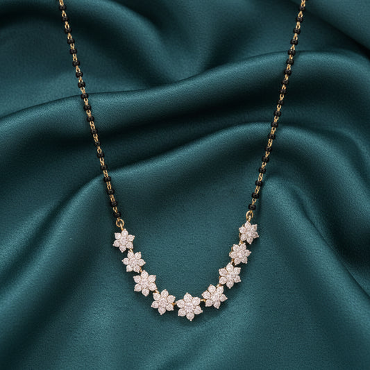 Selvara Crest Diamond Mangalsutra