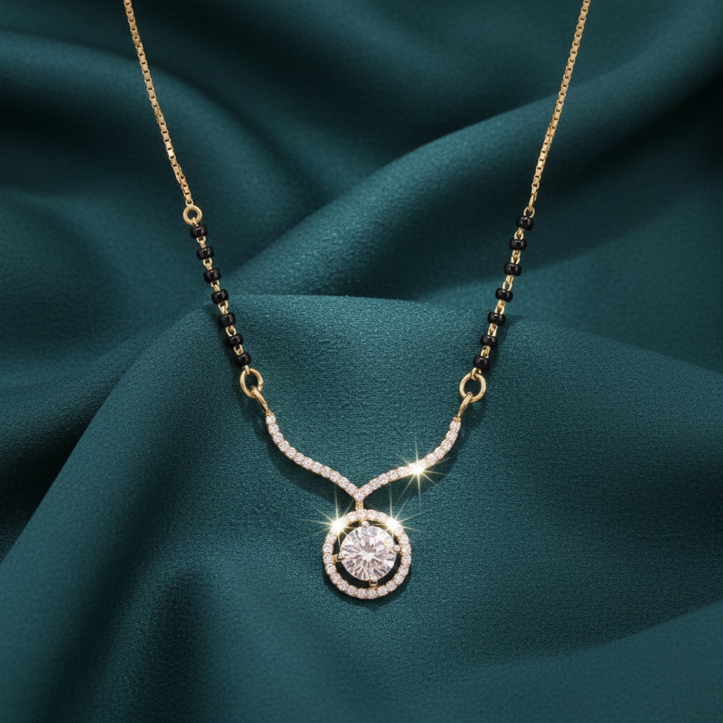 Lirena Pulse Diamond Mangalsutra