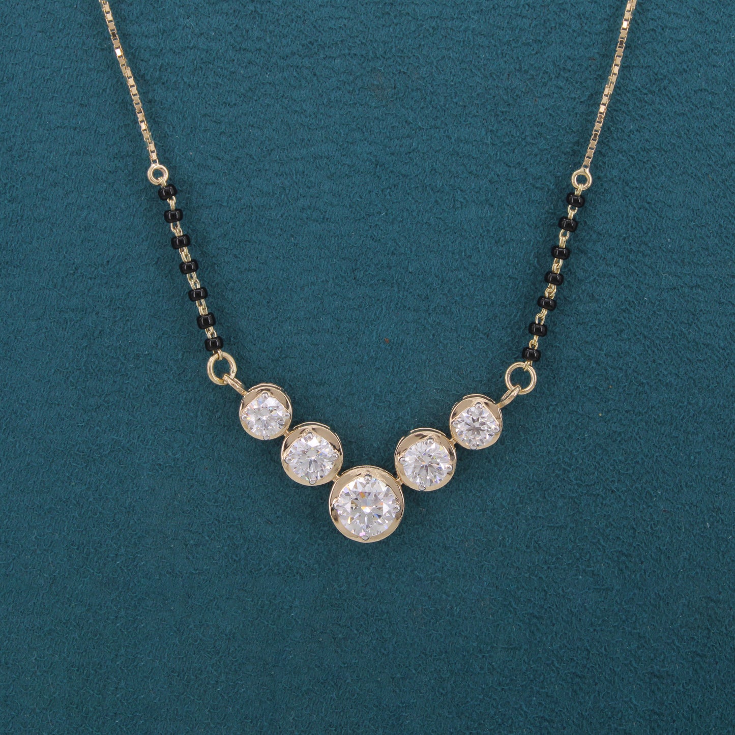 Savina Trail Diamond Mangalsutra