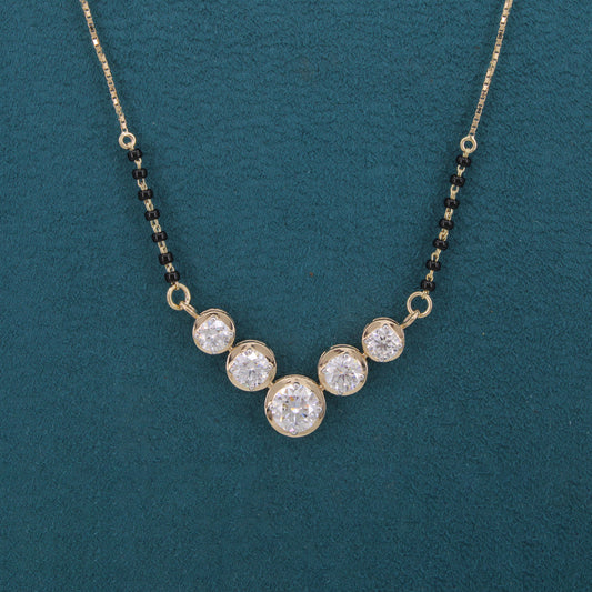 Savina Trail Diamond Mangalsutra