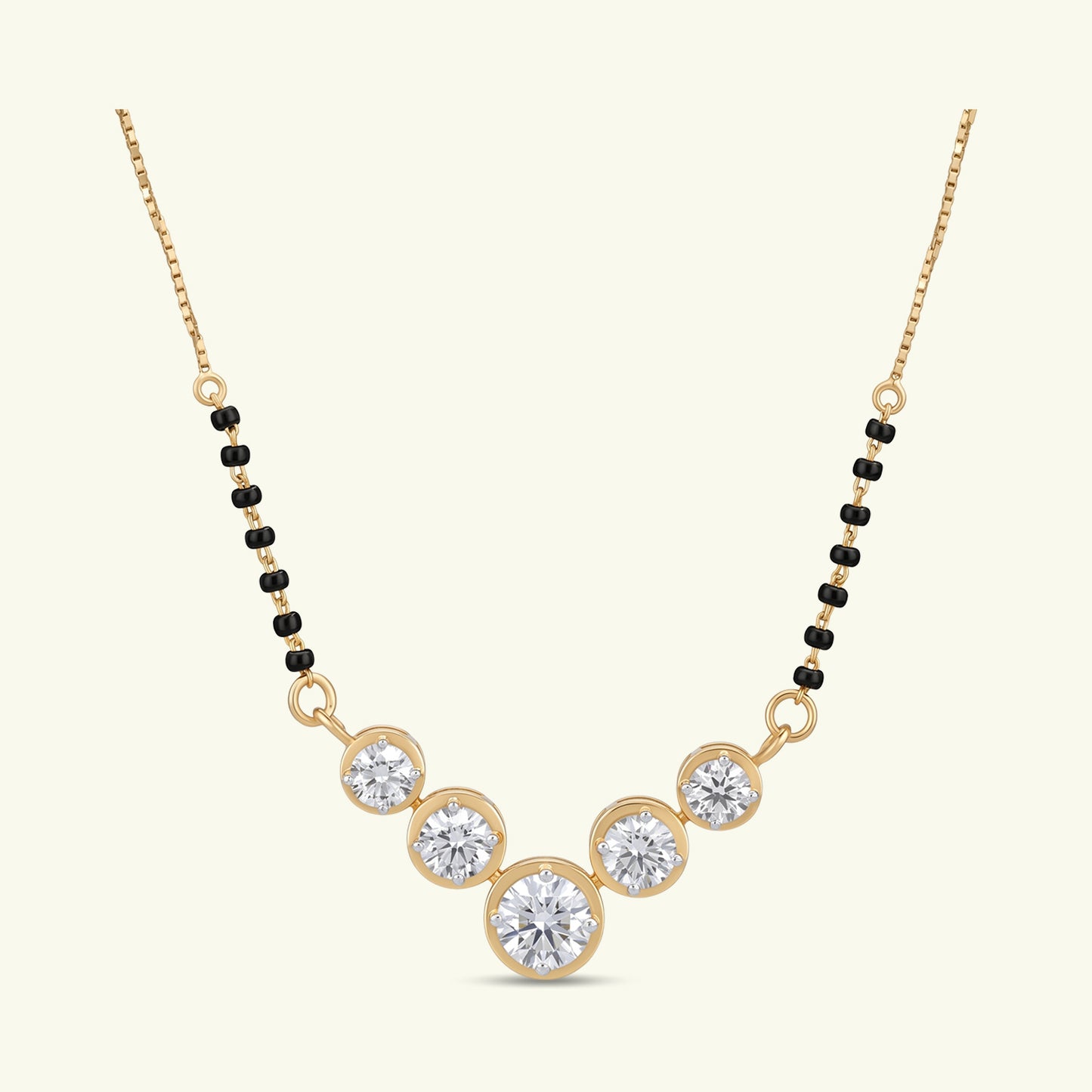 Savina Trail Diamond Mangalsutra