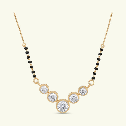 Savina Trail Diamond Mangalsutra