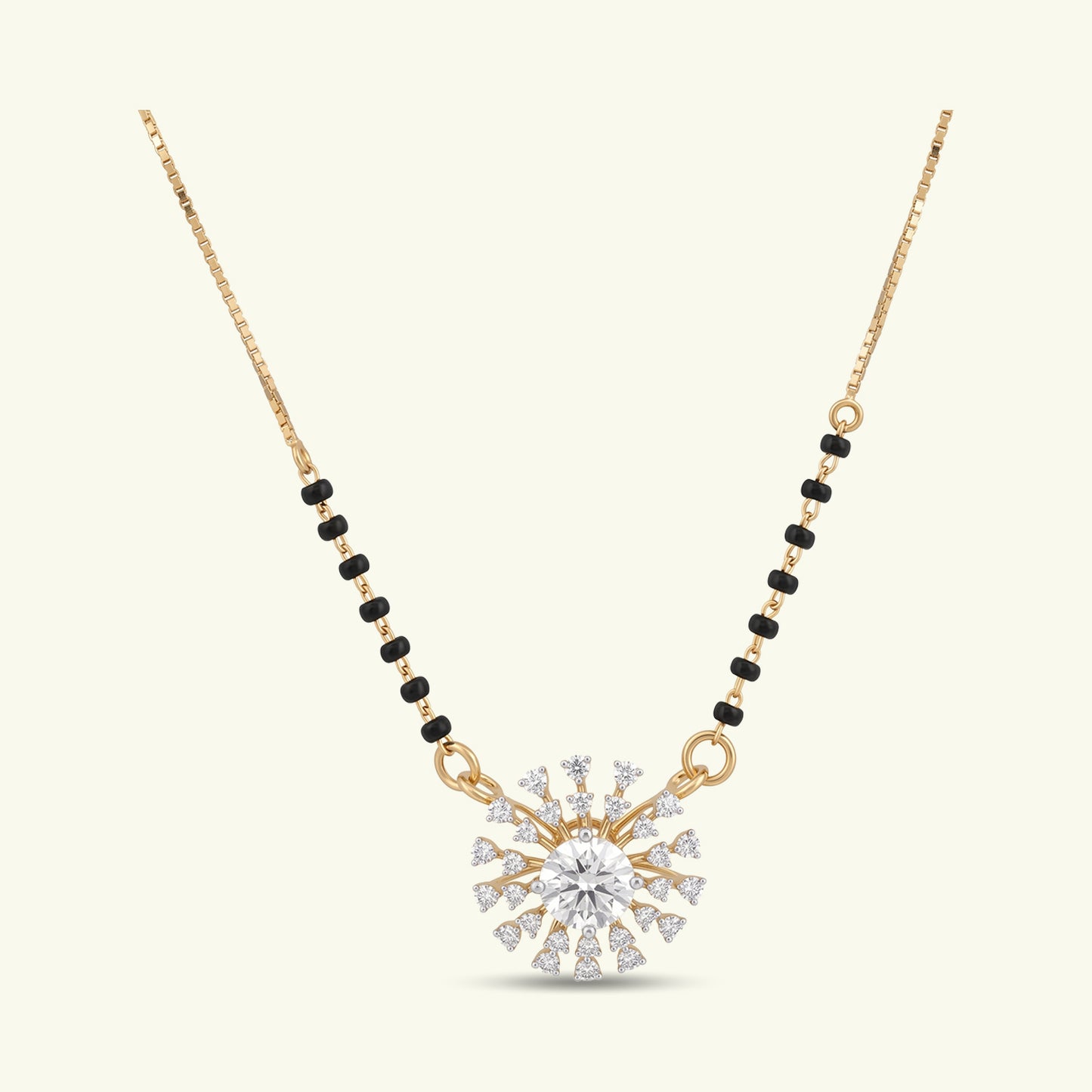 Merali Glow Diamond Mangalsutra