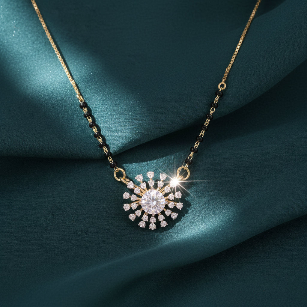 Merali Glow Diamond Mangalsutra
