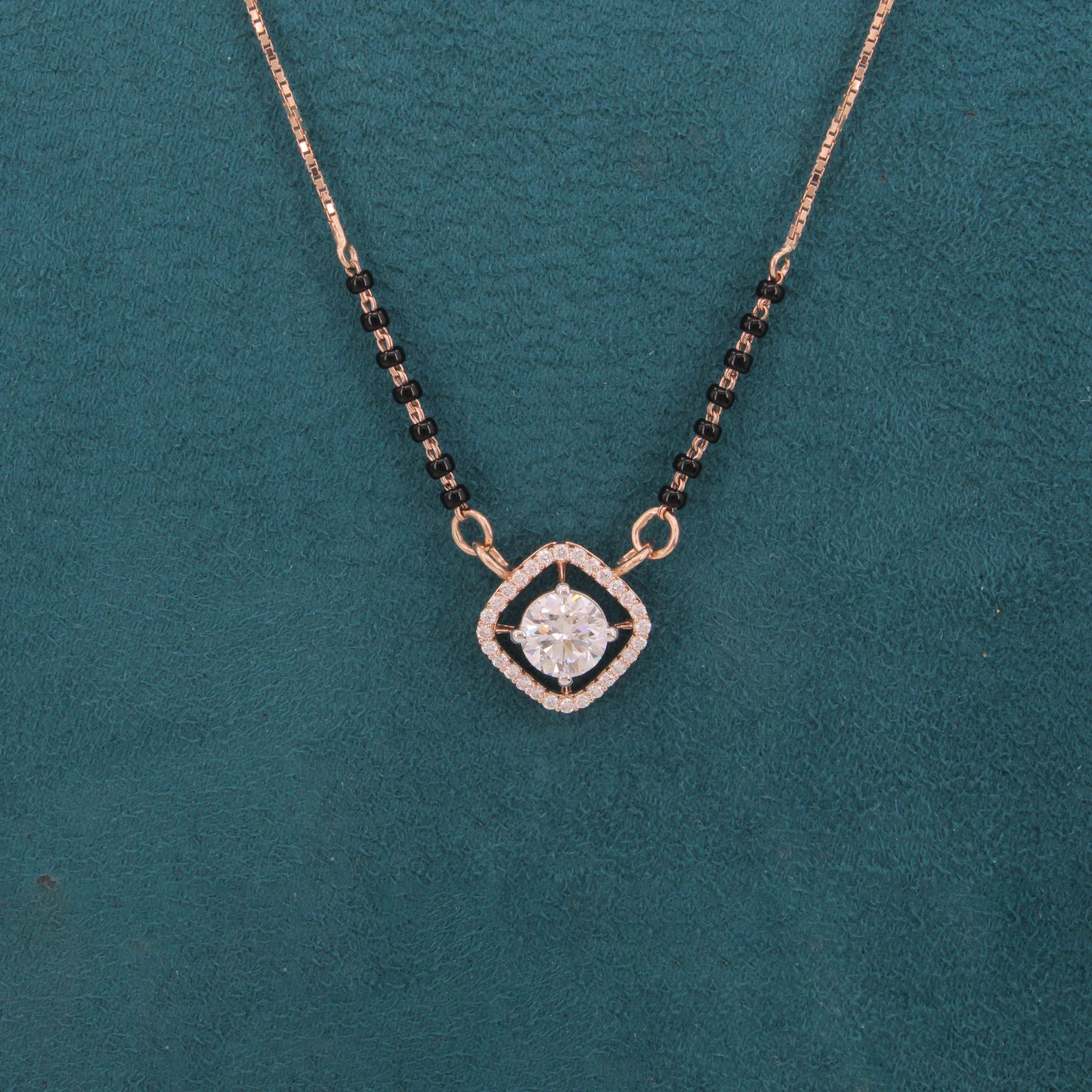 Surali Weave Diamond Mangalsutra