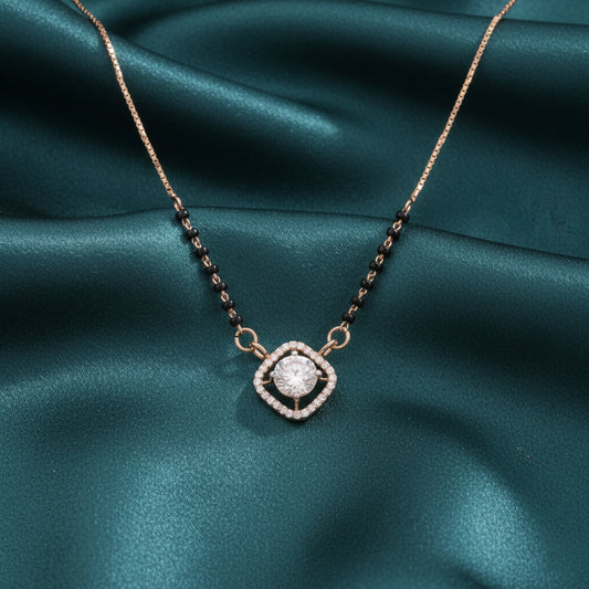 Surali Weave Diamond Mangalsutra