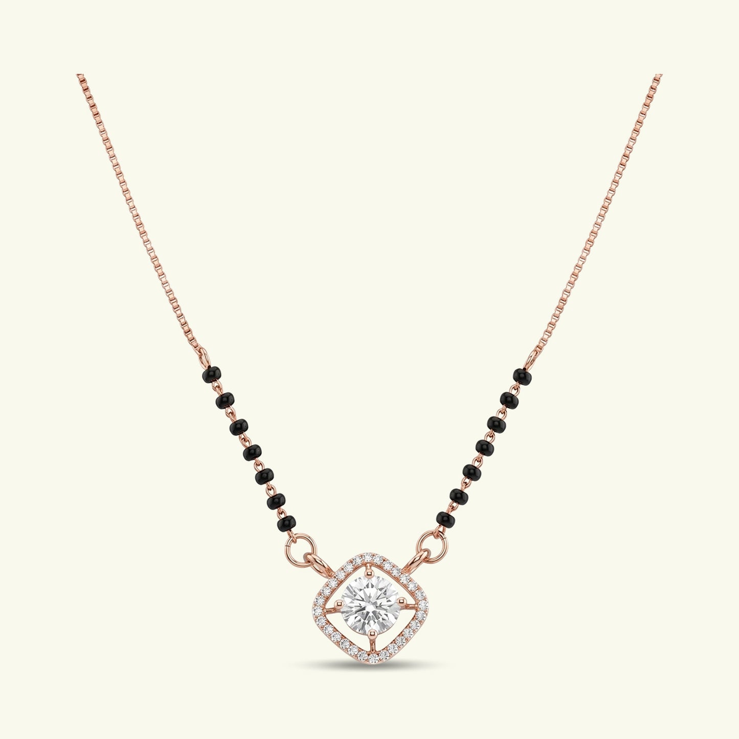 Surali Weave Diamond Mangalsutra