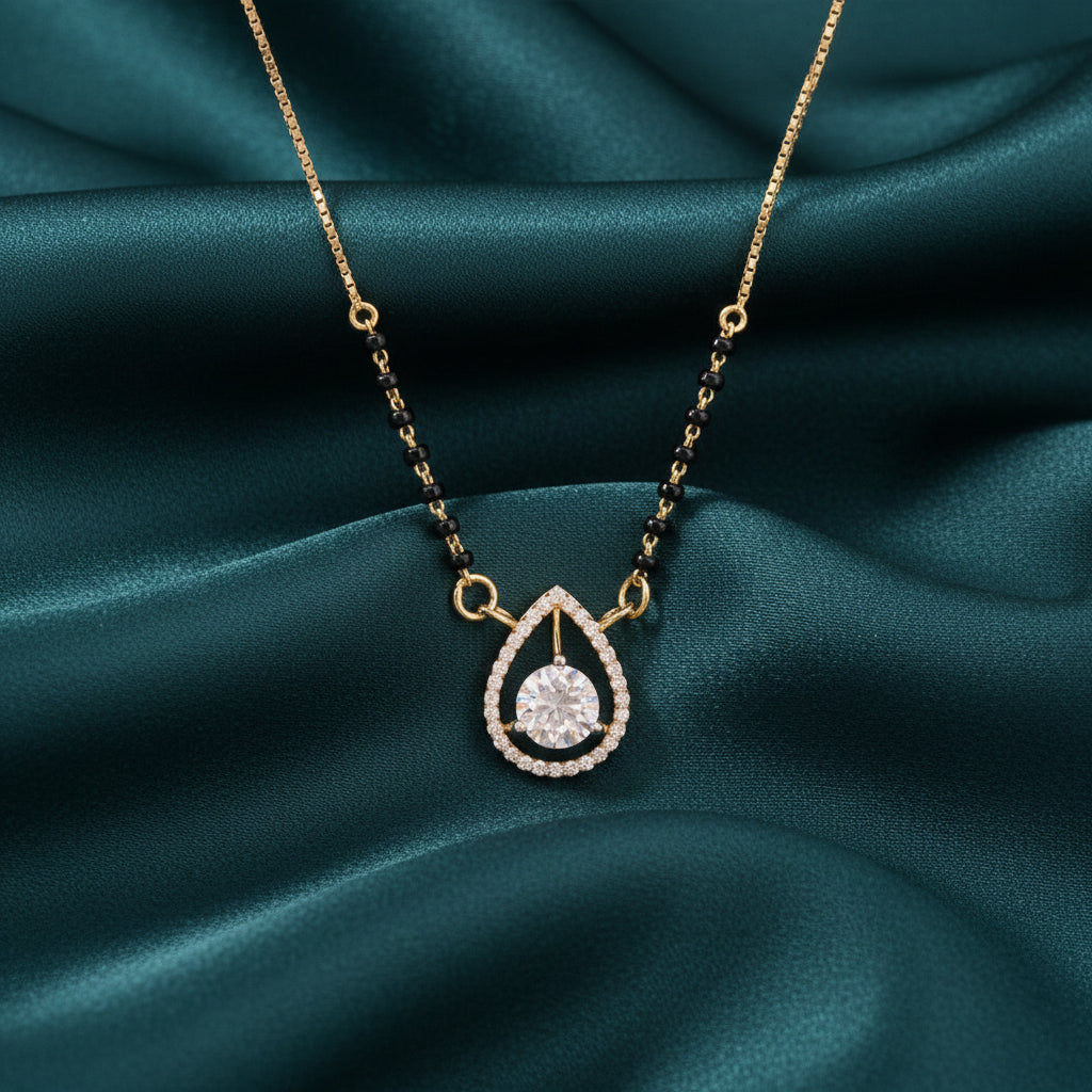 Feraya Path Diamond Mangalsutra