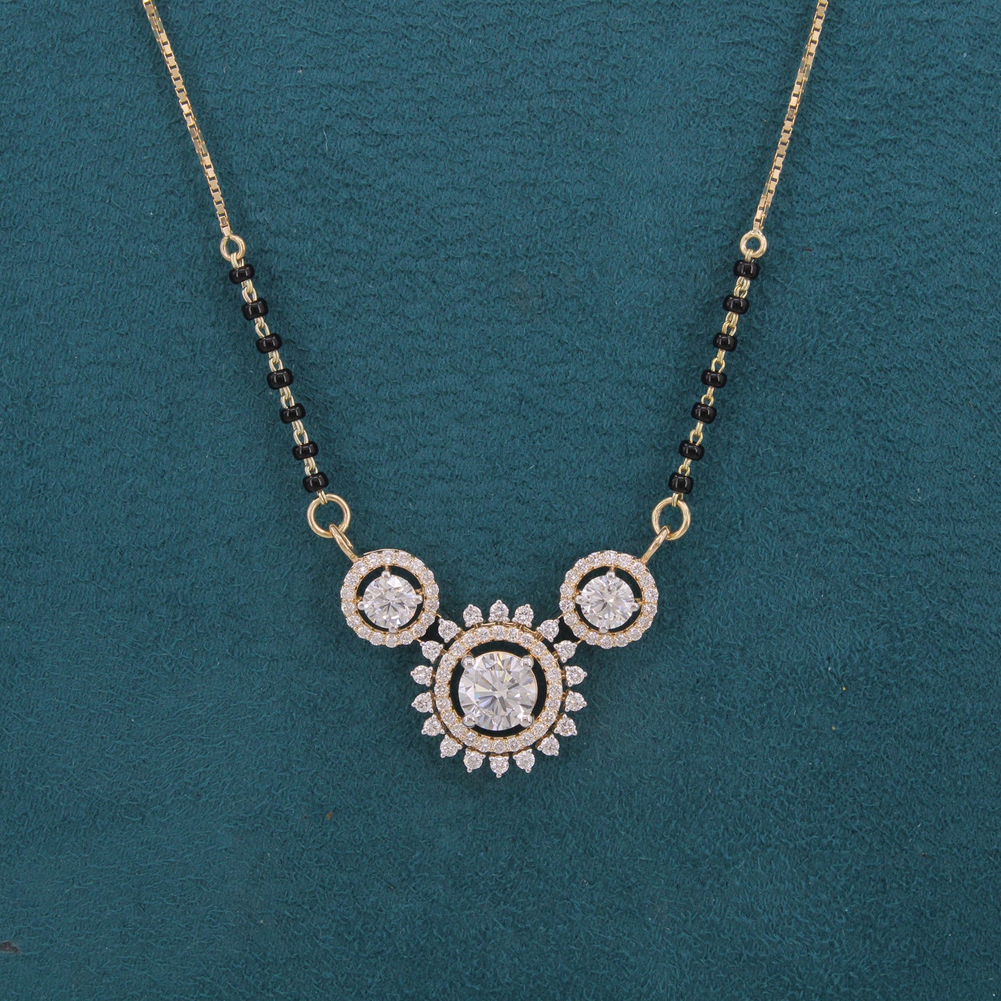 Nerali Drift Diamond Mangalsutra
