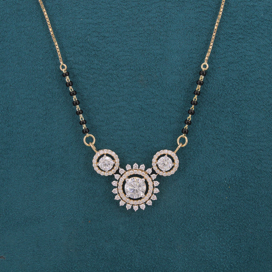 Nerali Drift Diamond Mangalsutra