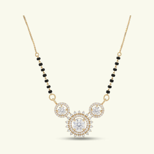 Nerali Drift Diamond Mangalsutra