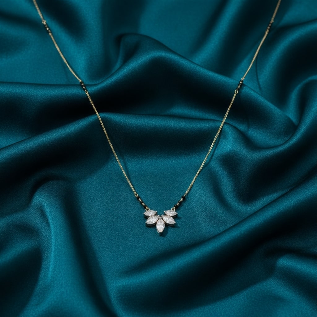 Arunika Heritage Diamond Mangalsutra