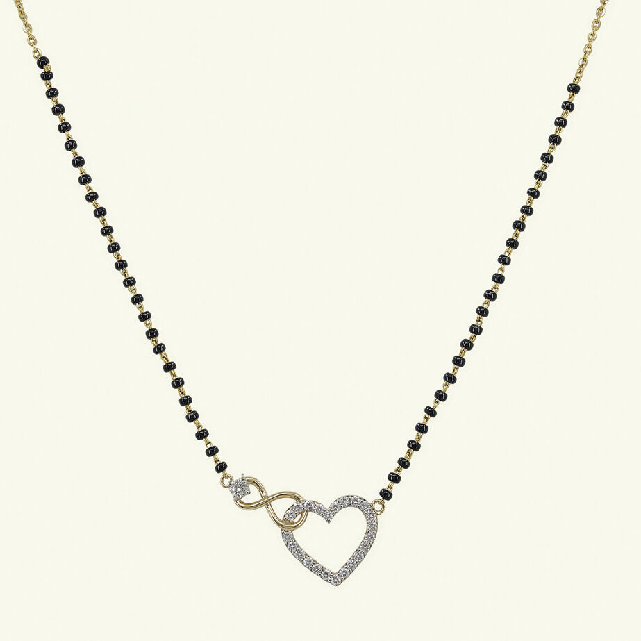 Riveya Dusk Diamond Mangalsutra