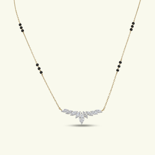  Verdelis Fern Diamond Mangalsutra 
