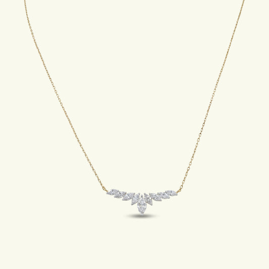  Verdelis Fern Diamond Mangalsutra 