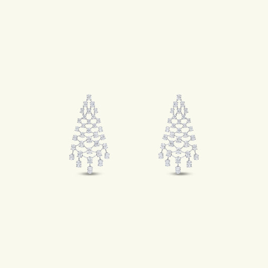 Celestine Cascade Diamond Earrings