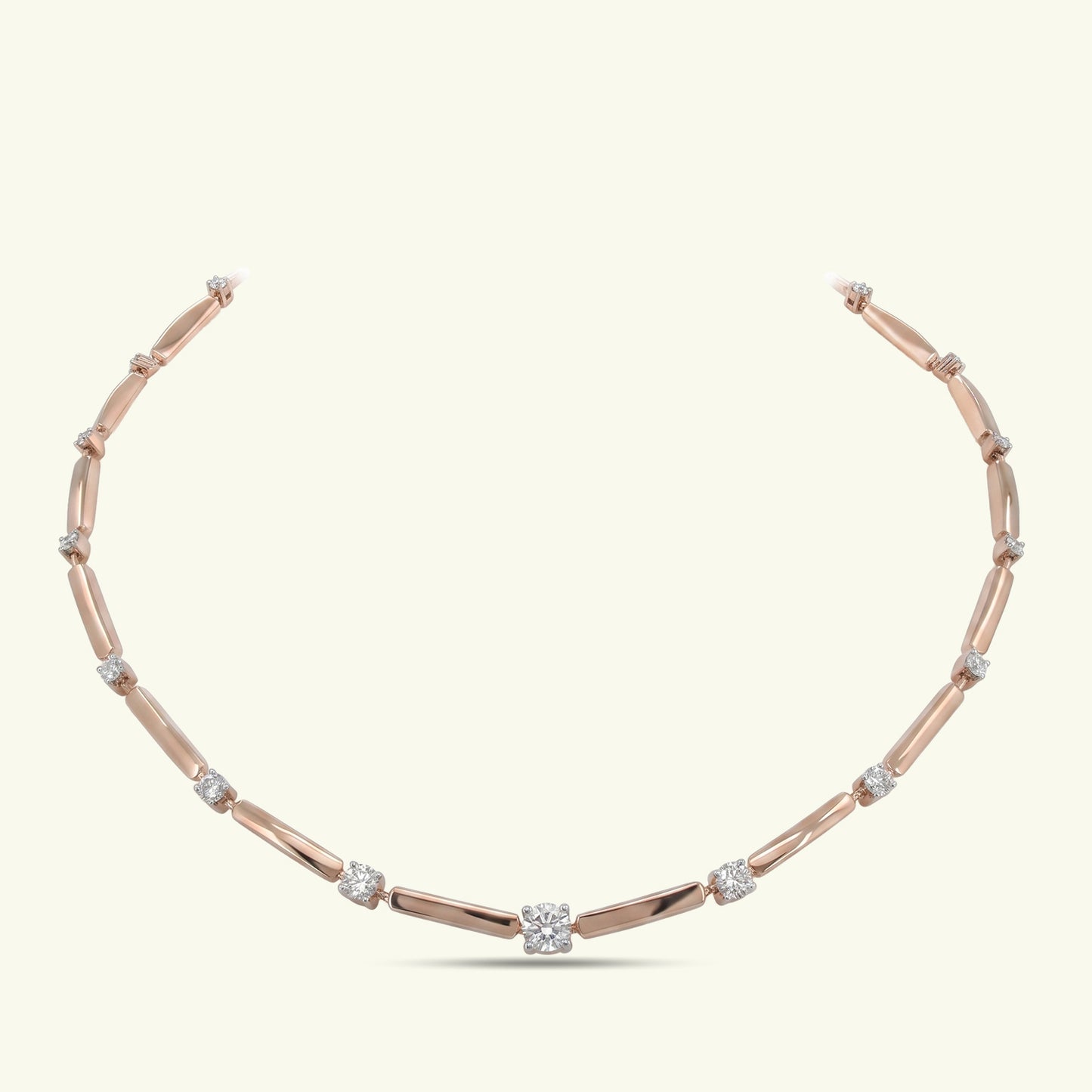 Reya Diamond Single Line Necklace