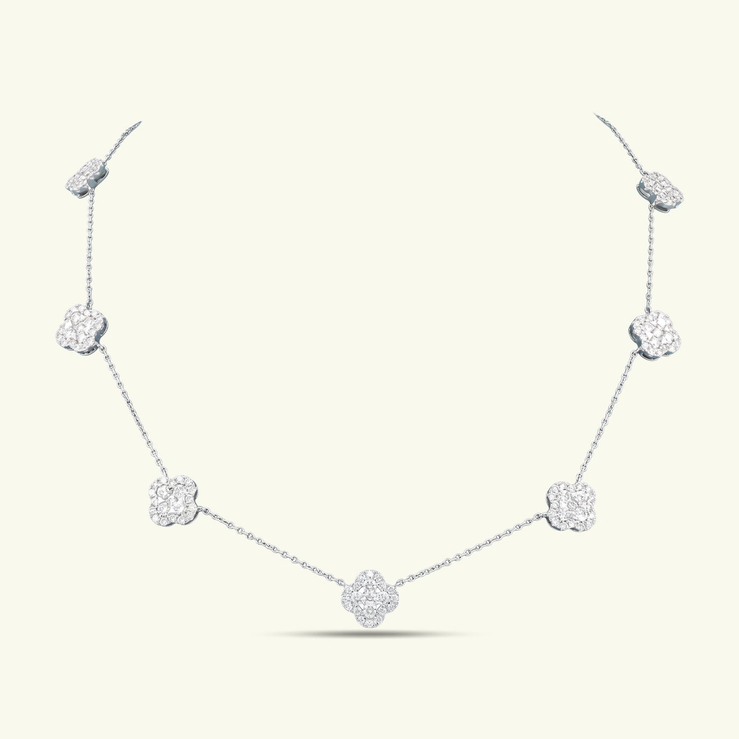 Nayra Diamond Station Necklace