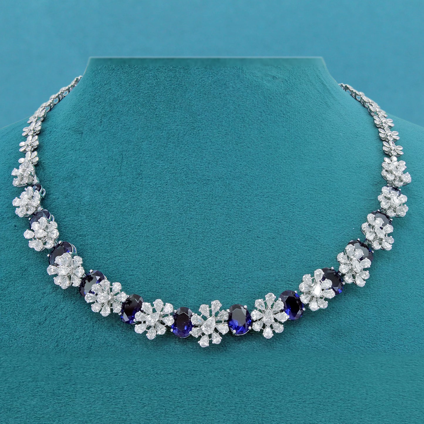 Althia Diamond Single Line Necklace