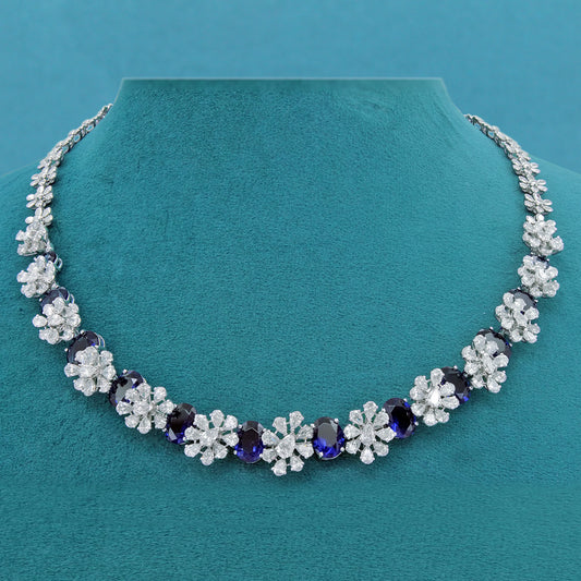 Althia Diamond Single Line Necklace