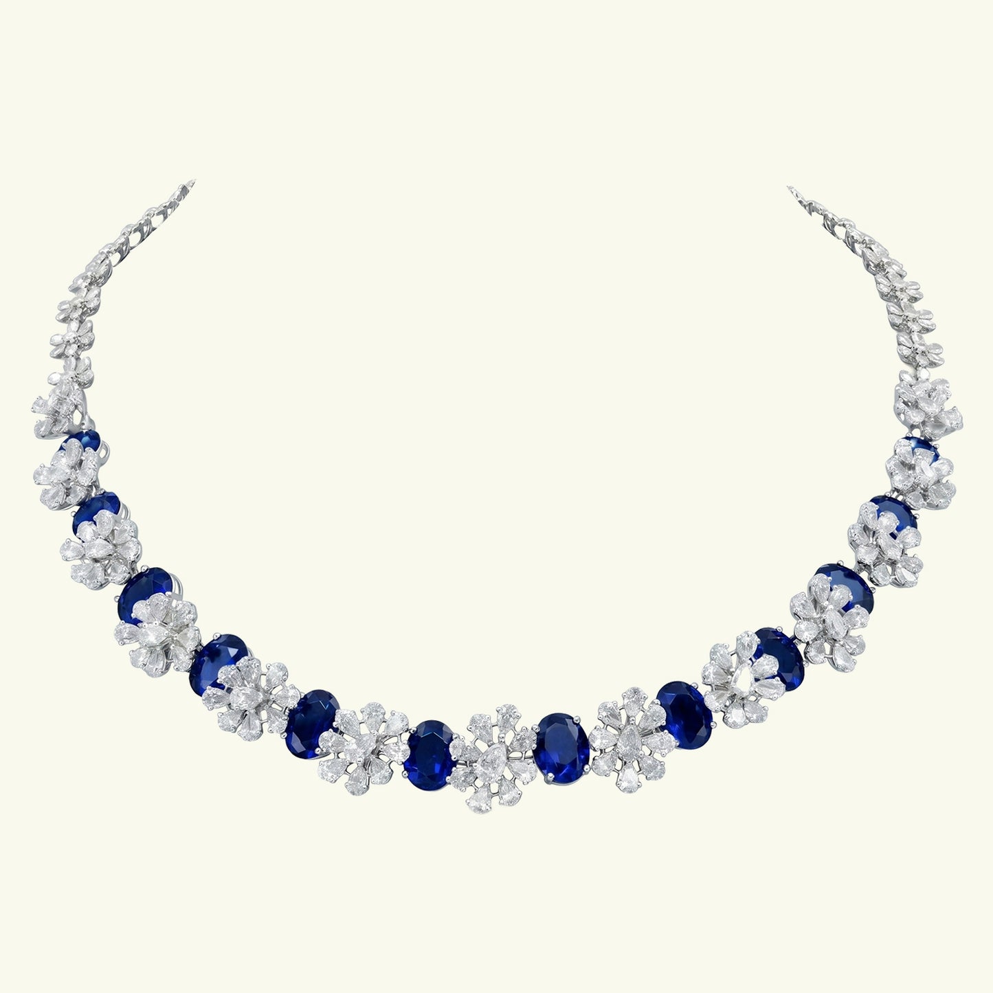 Althia Diamond Single Line Necklace