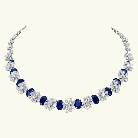 Althia Diamond Single Line Necklace