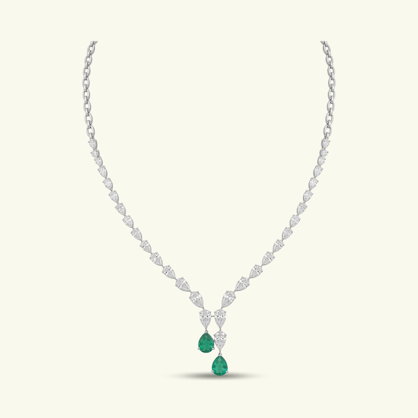 Nyari Diamond Lariat Necklace
