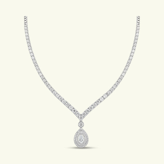 Inaya Diamond Single Line Necklace
