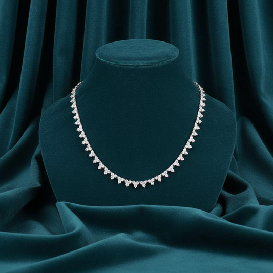 Naima Diamond Single Line Necklace