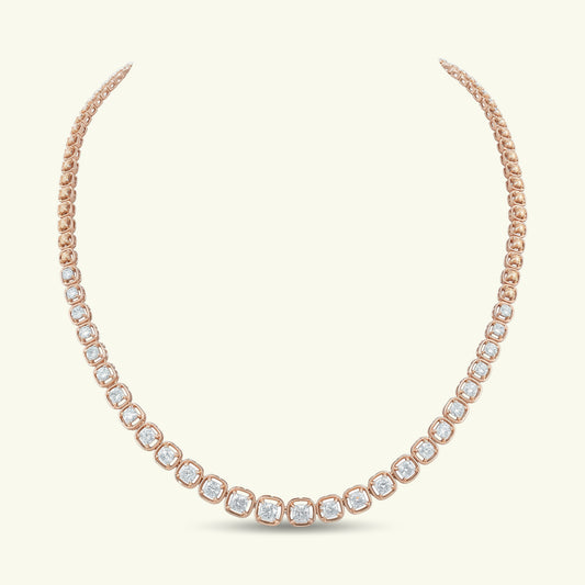 Rivaa Diamond Single Line Necklace