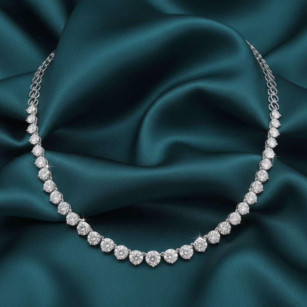 Eliah Diamond Single Line Necklace