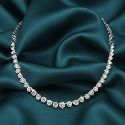 Eliah Diamond Single Line Necklace