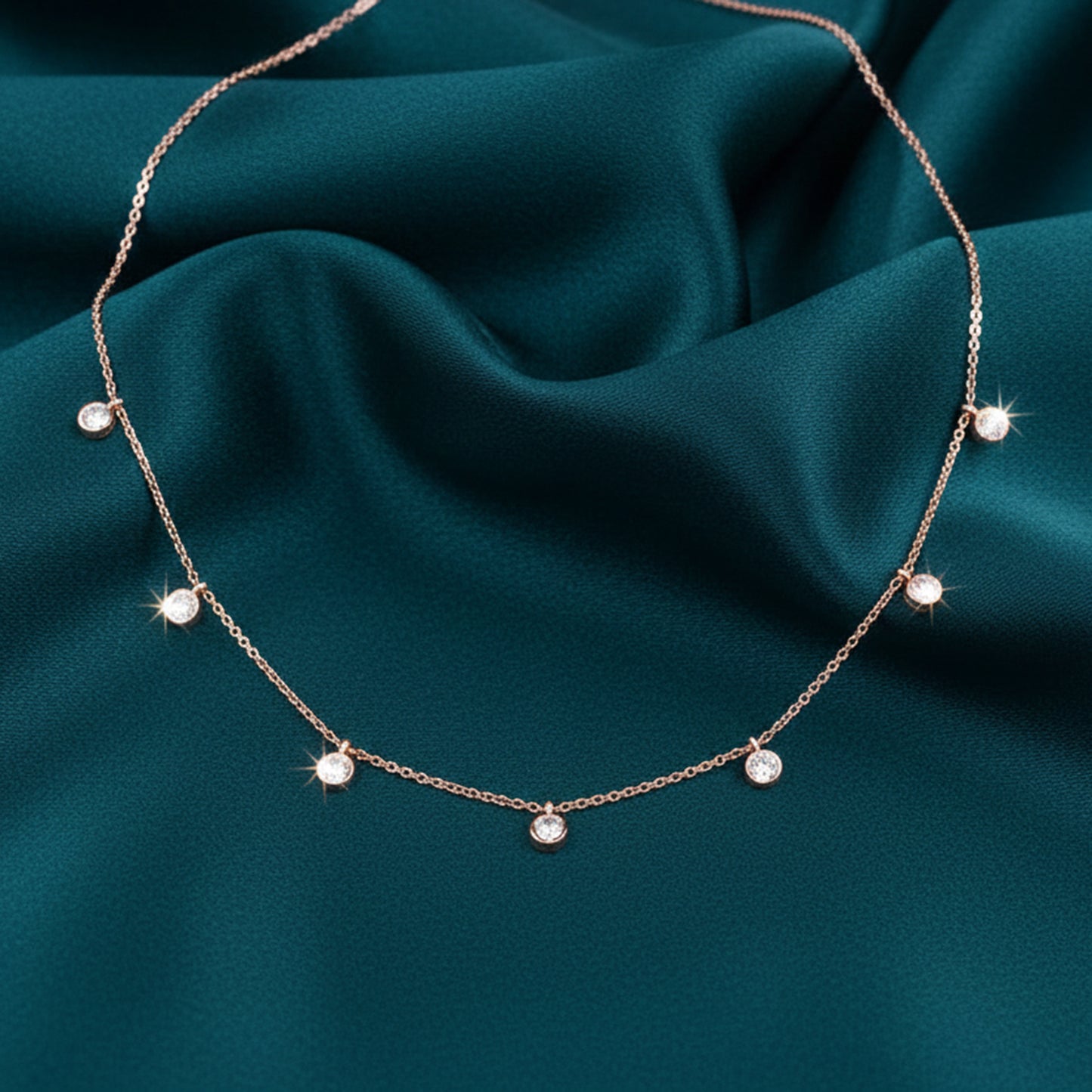 Liora Diamond Station Necklace