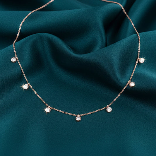 Liora Diamond Station Necklace