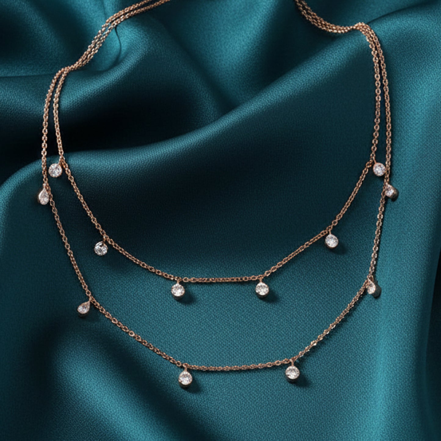 Lior Diamond Multi-Layered Necklace