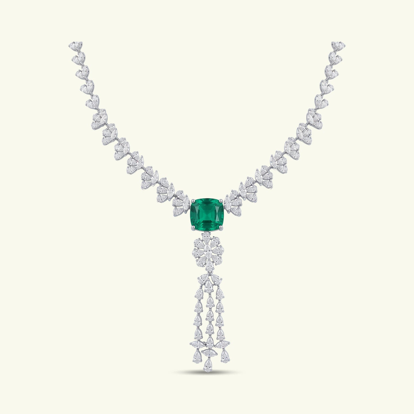Revya Diamond Lariat Necklace